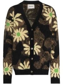 Nanushka Taiki intarsia-knit Cardigan - Farfetch at Farfetch